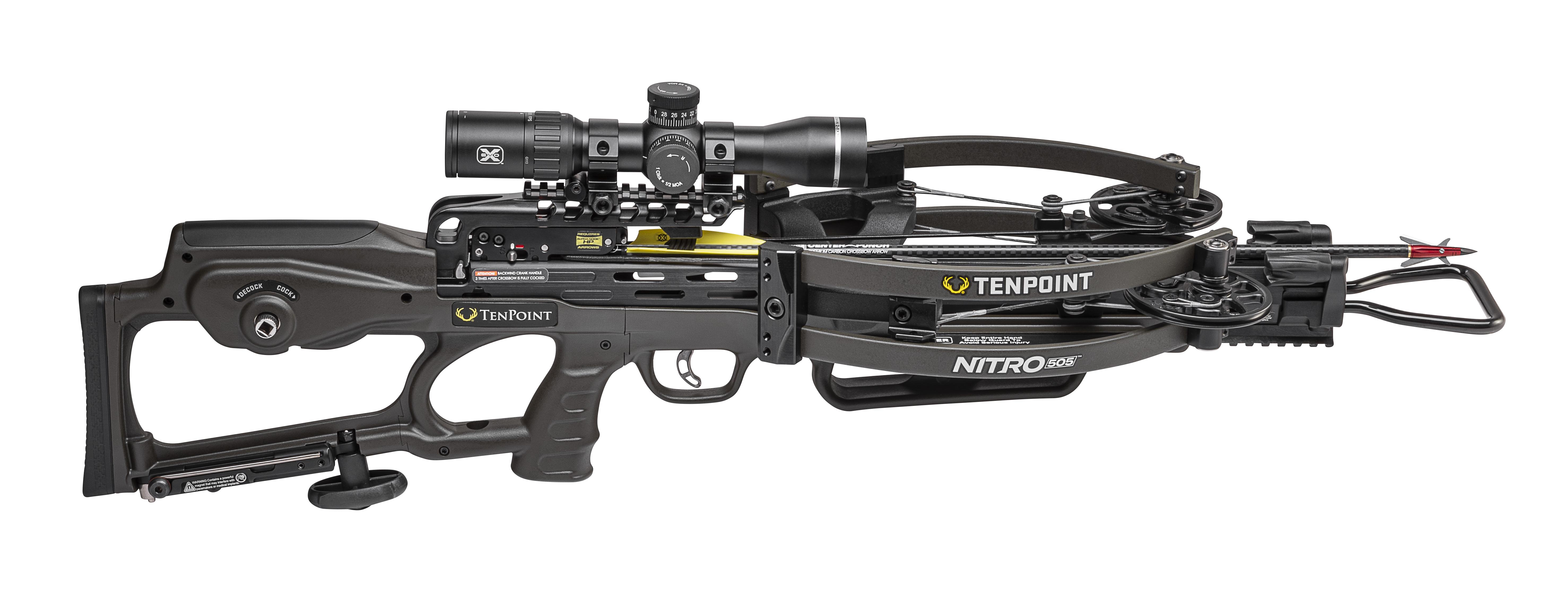 NEW TenPoint Nitro 505™: Fastest Crossbow Ever With Safe De-Cocking